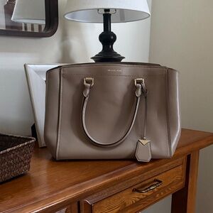 Michael Kors Tan Leather Satchel